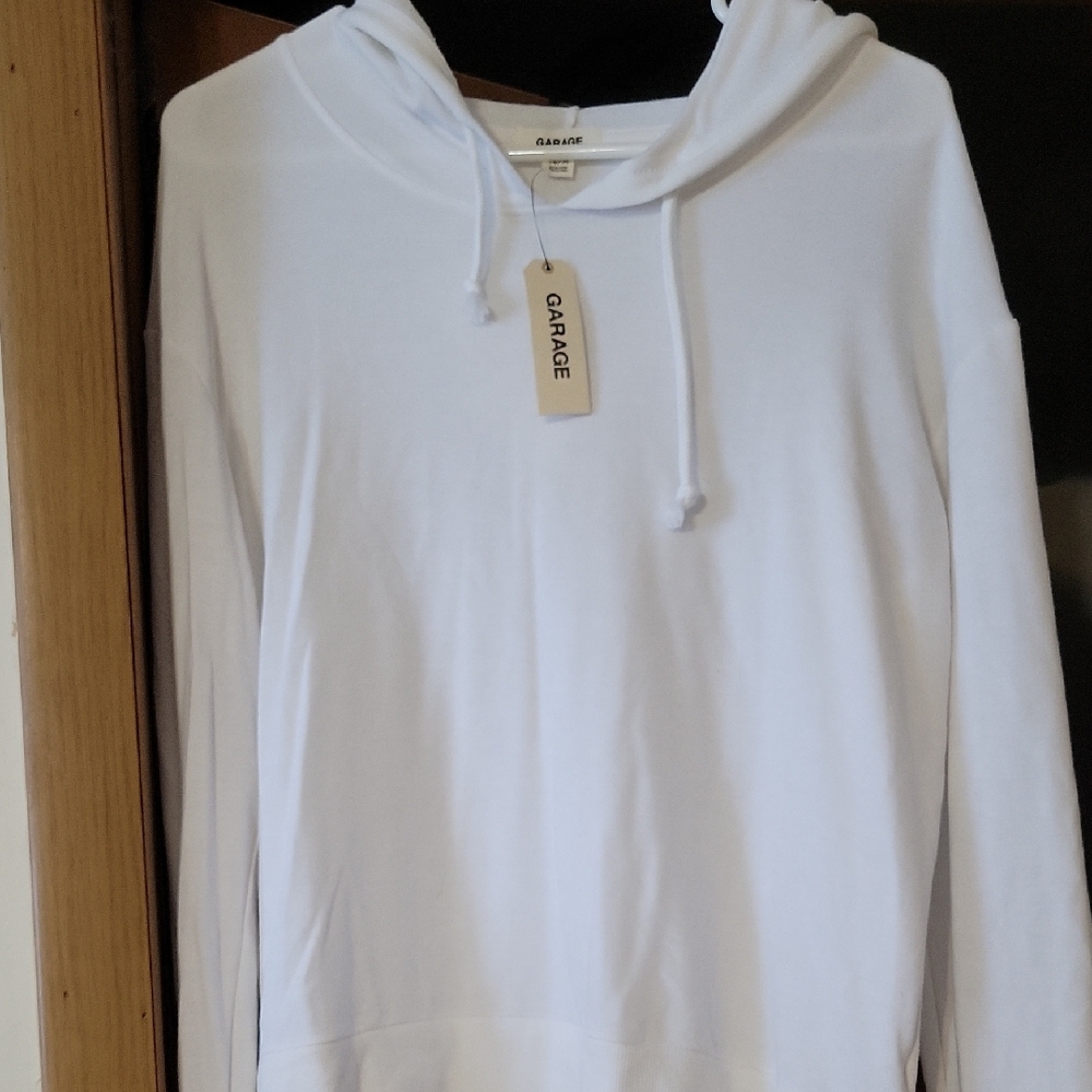 Garage Classic White Pullover Hoodie